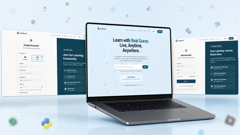 LiveGuruji live learning marketplace for students and tutors