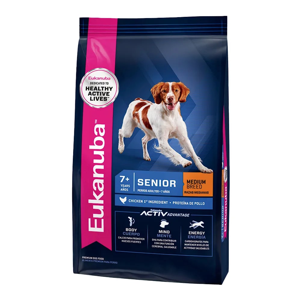 EUKA SENIOR MEDIUM BREED 15KG