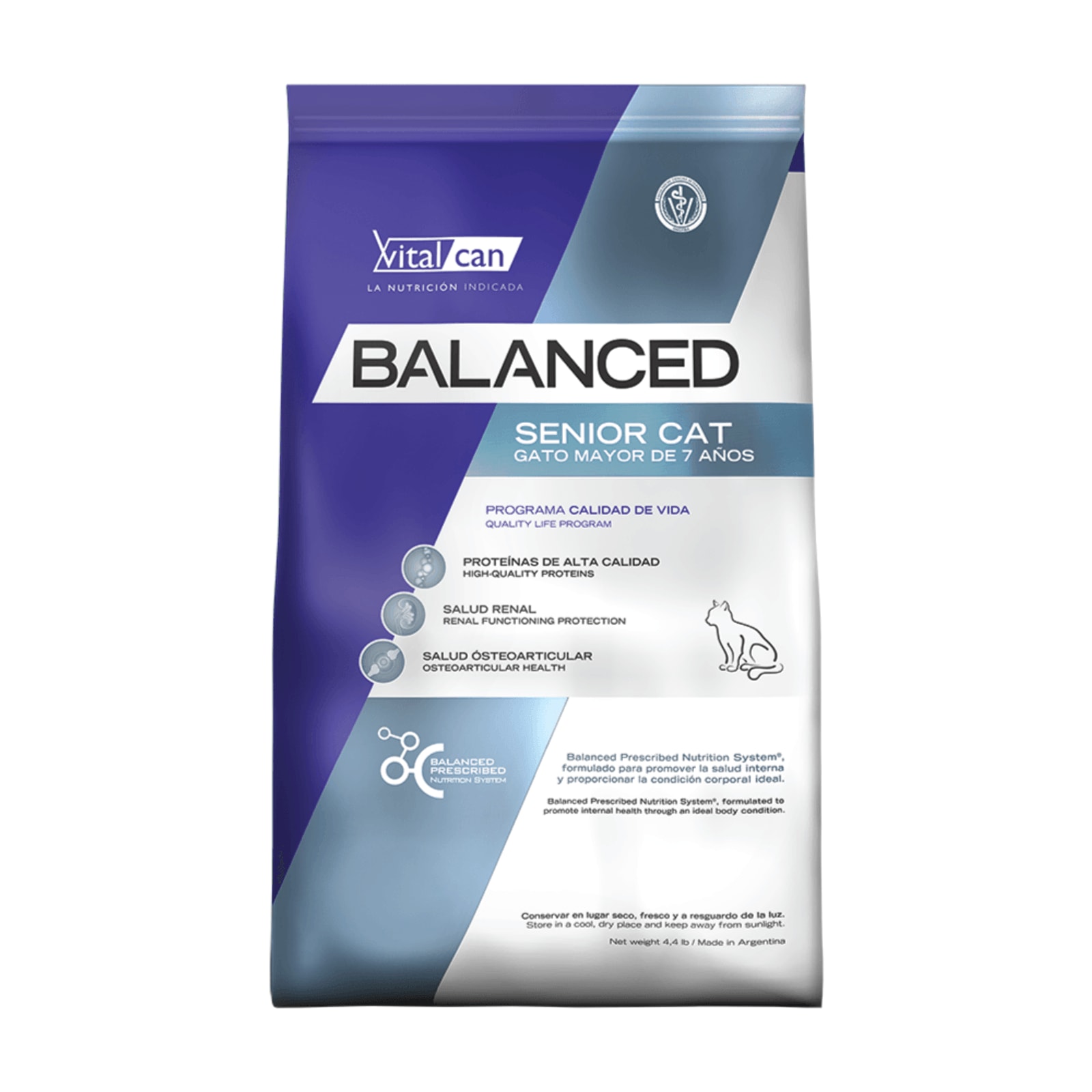 VITAL CAN BALANCED GATO SENIOR 7,5KG