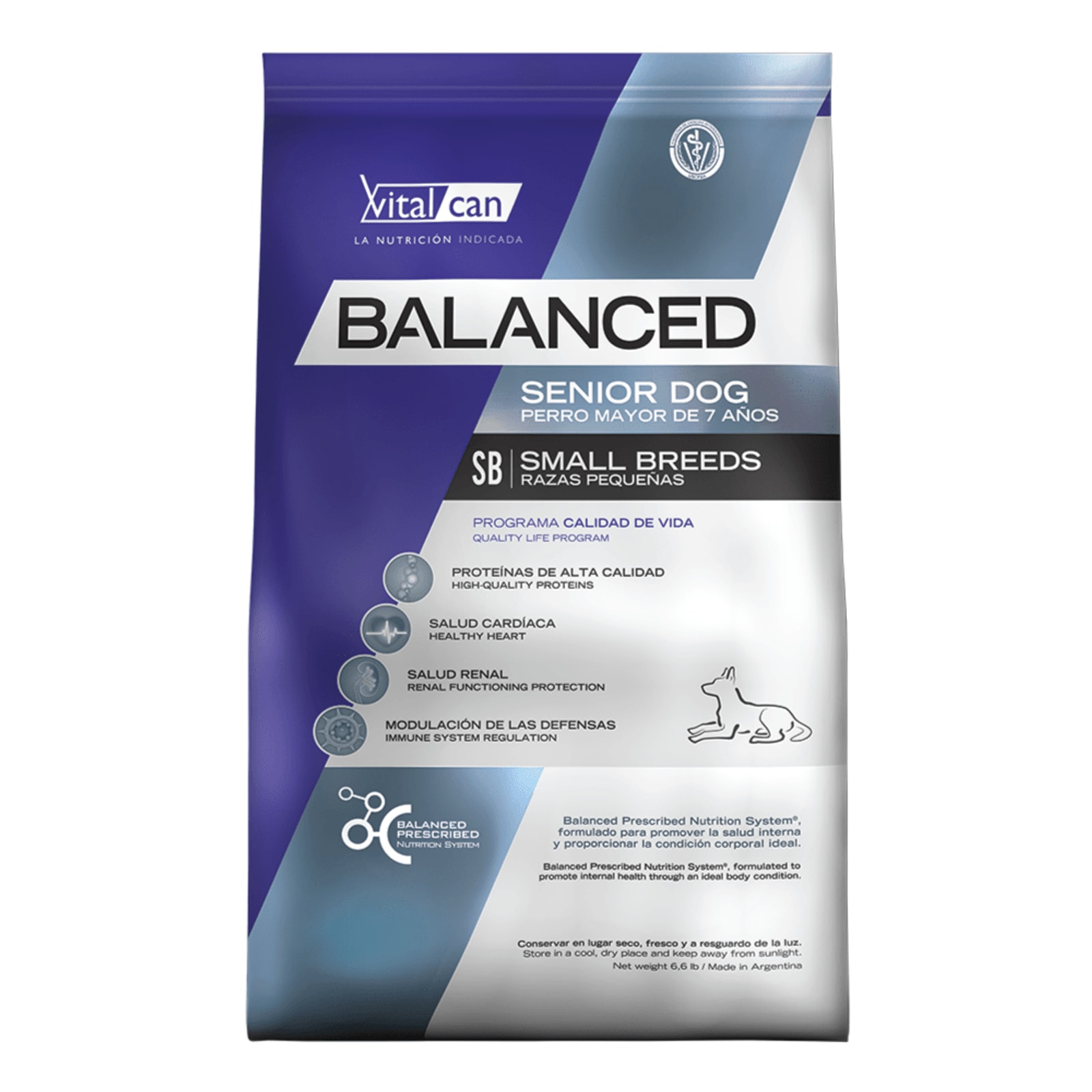 VITAL CAN BALANCED PERRO SENIOR RAZA PEQUEÑA 3KG