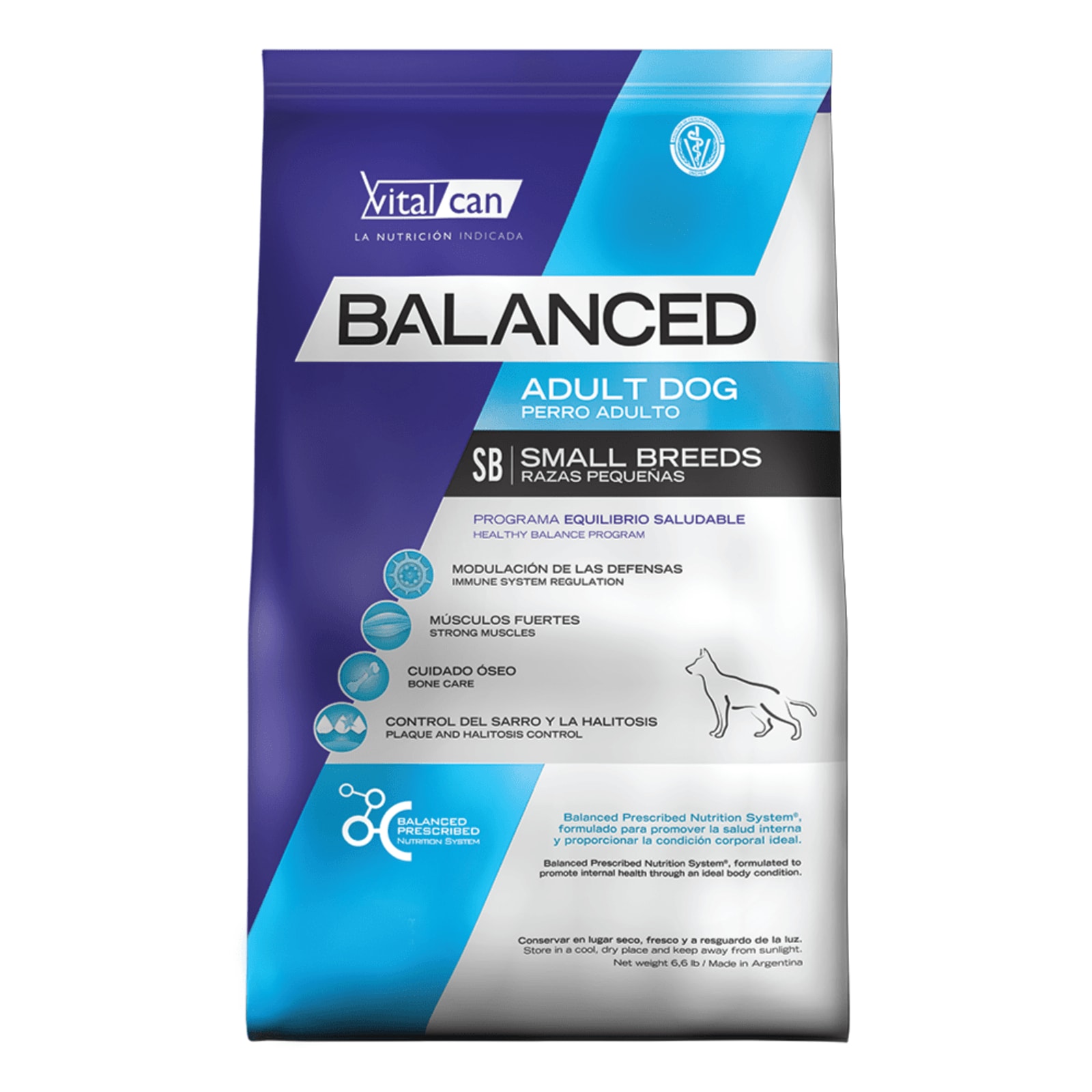 VITAL CAN BALANCED PERRO ADULTO RAZA PEQUEÑA 7,5KG