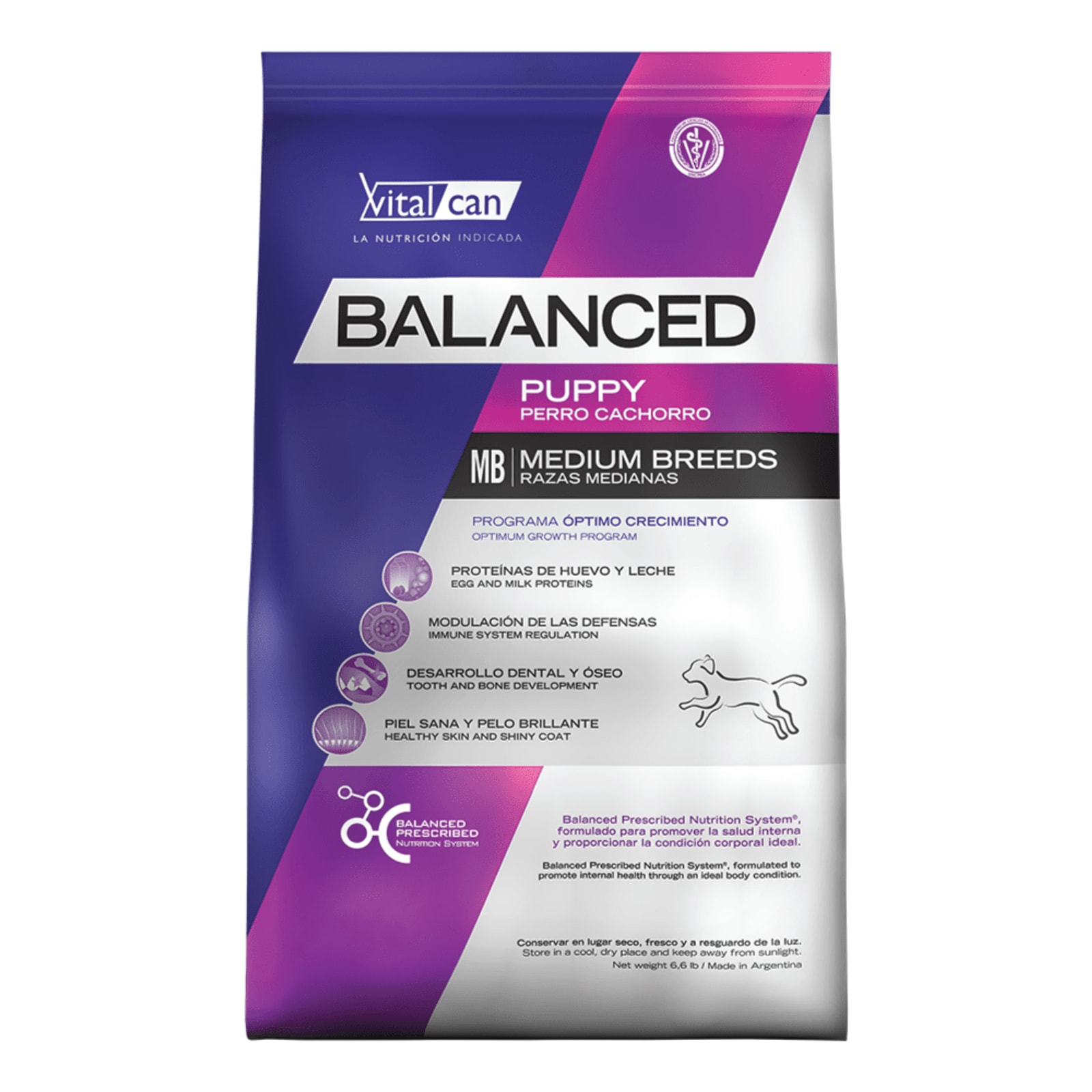 VITAL CAN BALANCED CACHORRO MEDIANO 1 KG