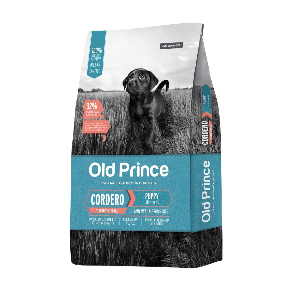 OLD PRINCE NOVEL CORDERO Y ARROZ PUPPY 15KG