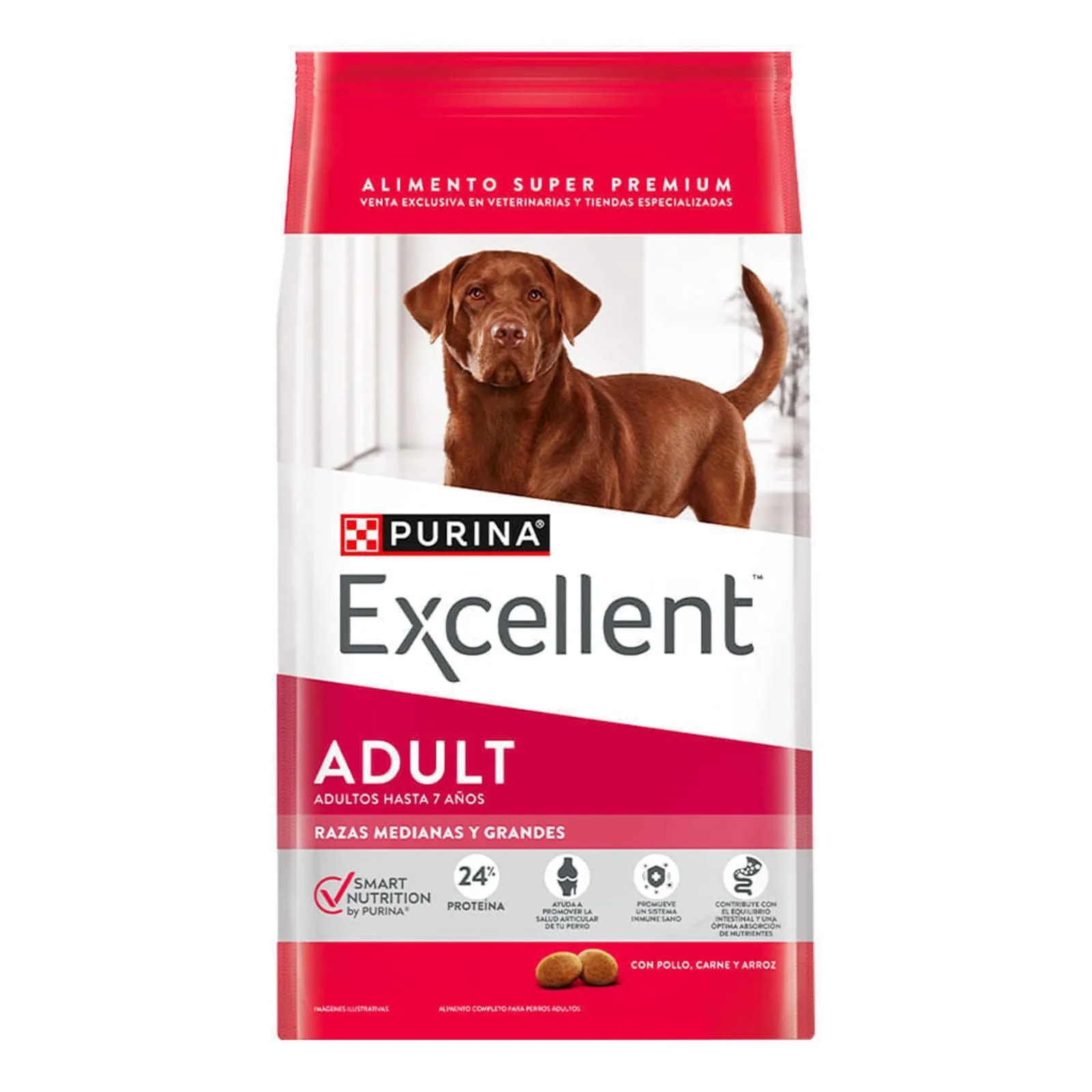 EXCELLENT PERRO ADULTO RAZA MEDIANA/GRANDE 3KG