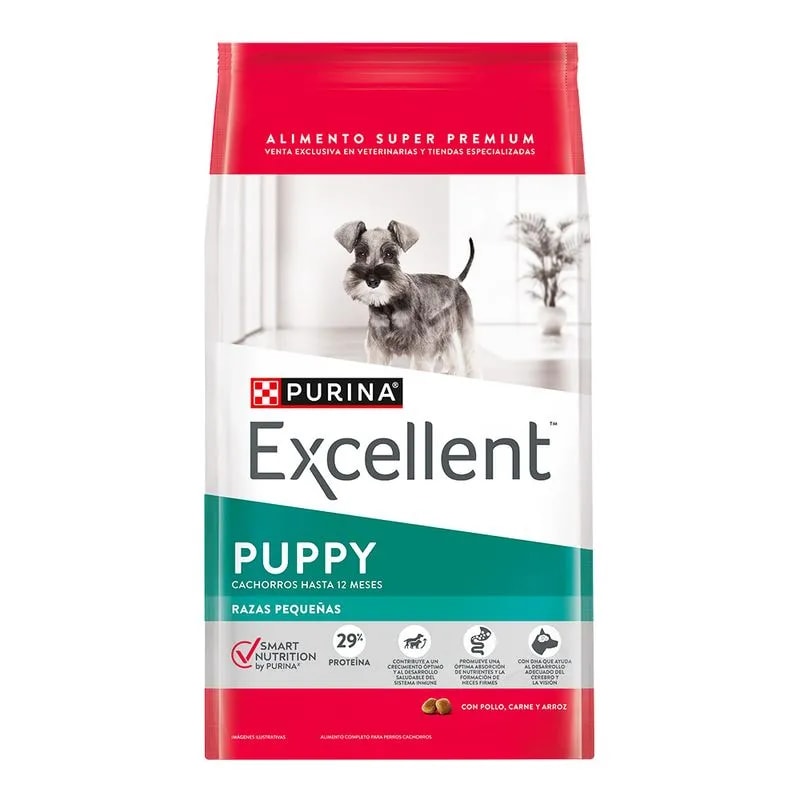EXCELLENT PERRO CACHORRO RAZA PEQUEÑA 3 KG