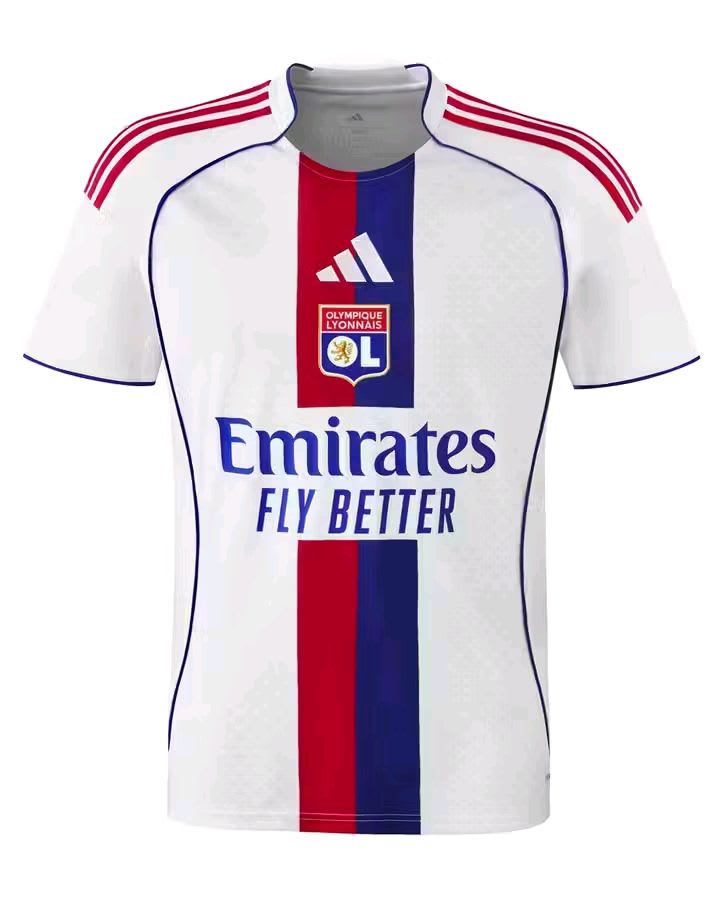 lyon home jersey