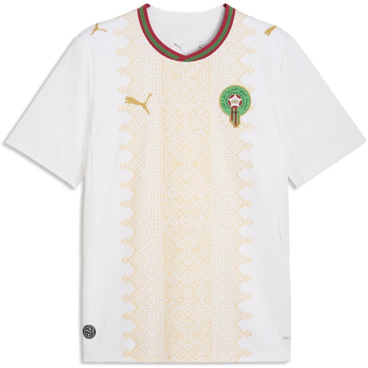 morocco away jersey