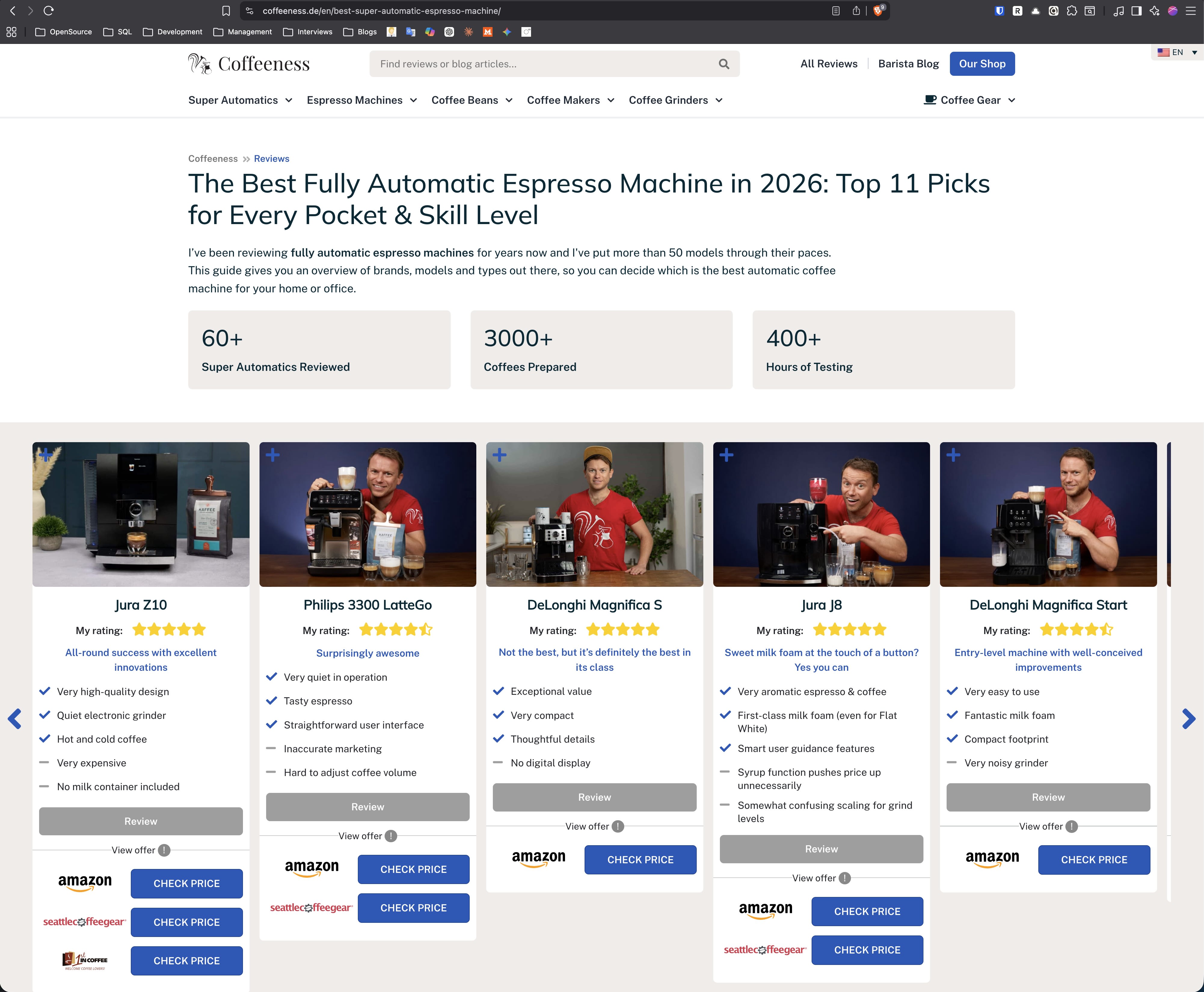 The affiliated links noise