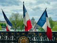 Трехсторонняя встреча президентов в Париже