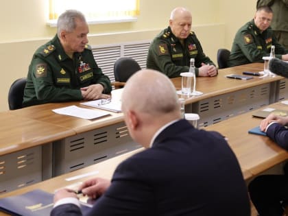 Министр обороны Российской Федерации генерал армии Сергей Шойгу посетил Коломну