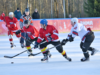 Кубок округа Ступино по хоккею достался михневцам