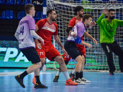 Гандбольный клуб «Чеховские медведи» продолжает побеждать в чемпионате