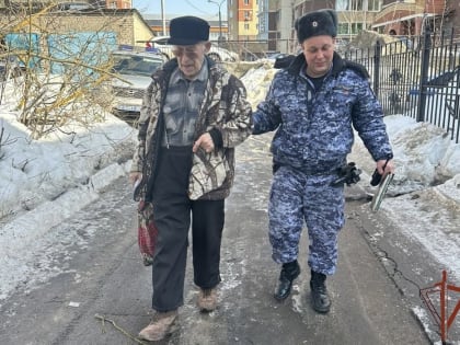 Благодаря оперативности сотрудников Росгвардии пожилой житель Орехово-Зуева получил своевременную помощь