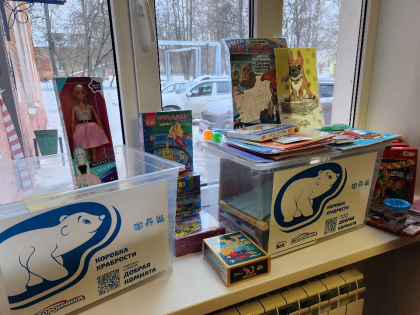 Дети получили 'Коробки храбрости' в инфекционном отделении