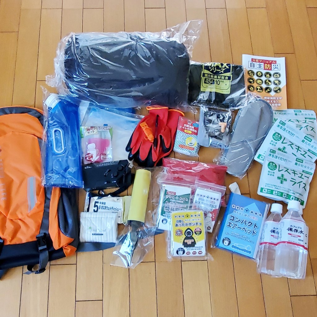 非常持ち出しセットはカスタマイズが肝心