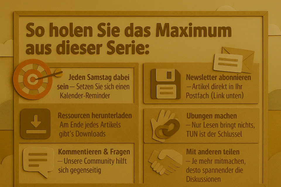 Illustration: So holen Sie das Maximum aus der Serie