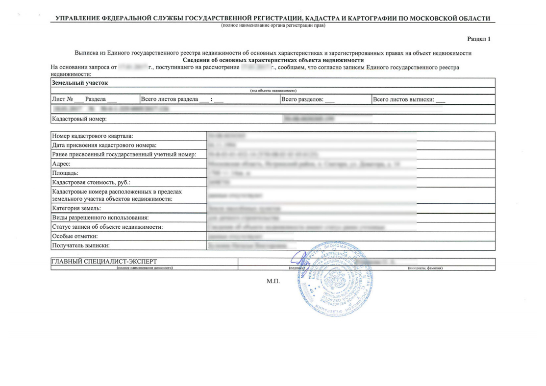 Образец заявления на присоединение земельного участка к основному