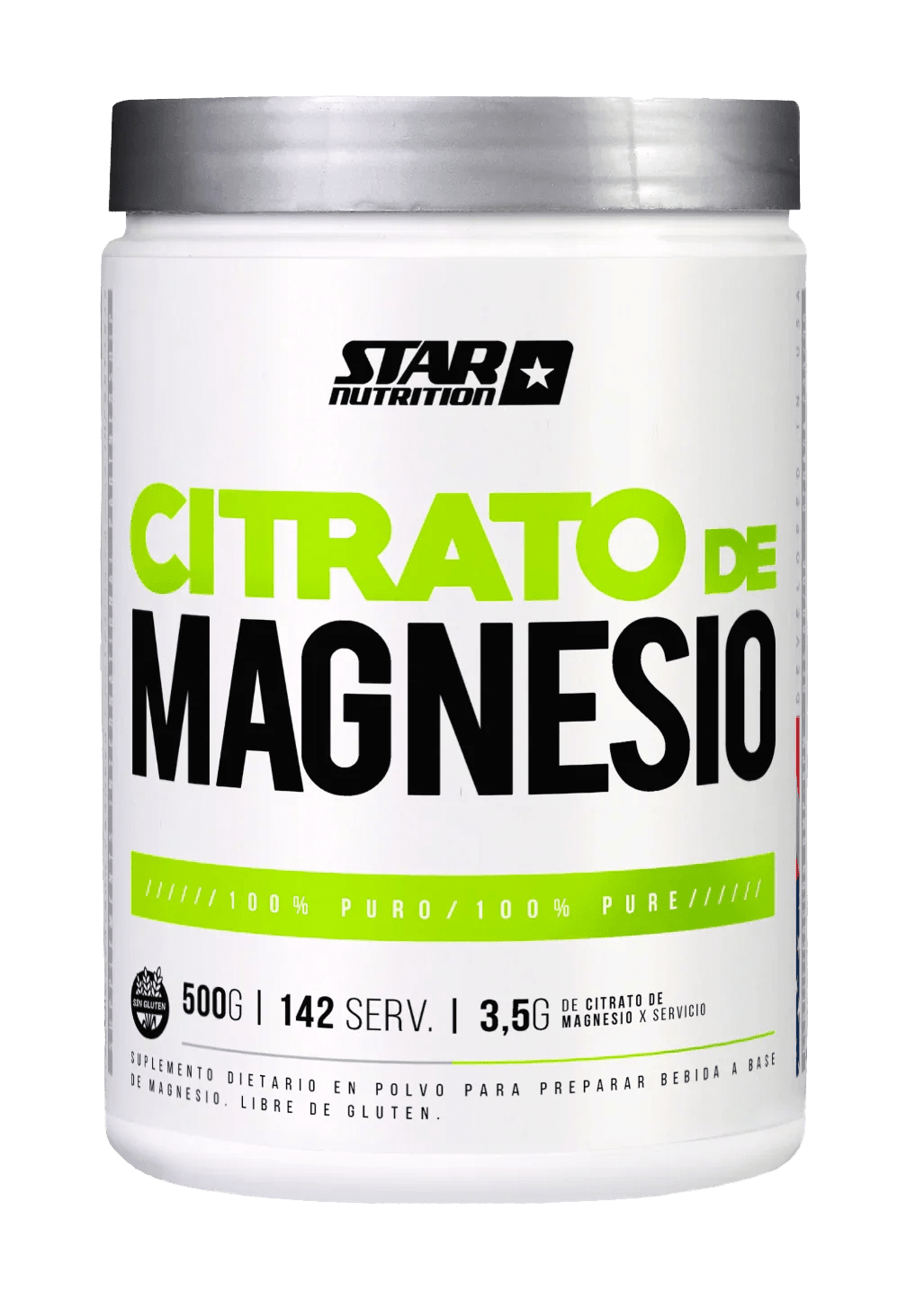 Citrato de Magnesio 500gr — Star Nutrition Citrato de Magnesio 500gr