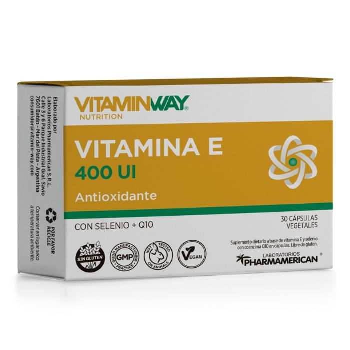 Vitamina E 400ui x30 — VitaminWAY Vitamina E 400ui x30