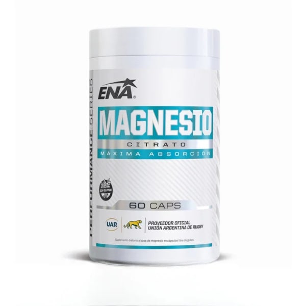 Citrato de Magnesio 60caps — ENA Sport Citrato de Magnesio 60caps