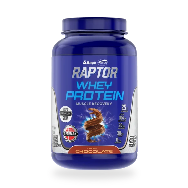 Whey Protein Muscle Recovery 980gr — Bagó RAPTOR Whey Protein Muscle Recovery 980gr