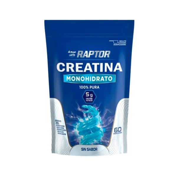 Creatina Monohidrato 300gr — Bagó RAPTOR Creatina Monohidrato 300gr