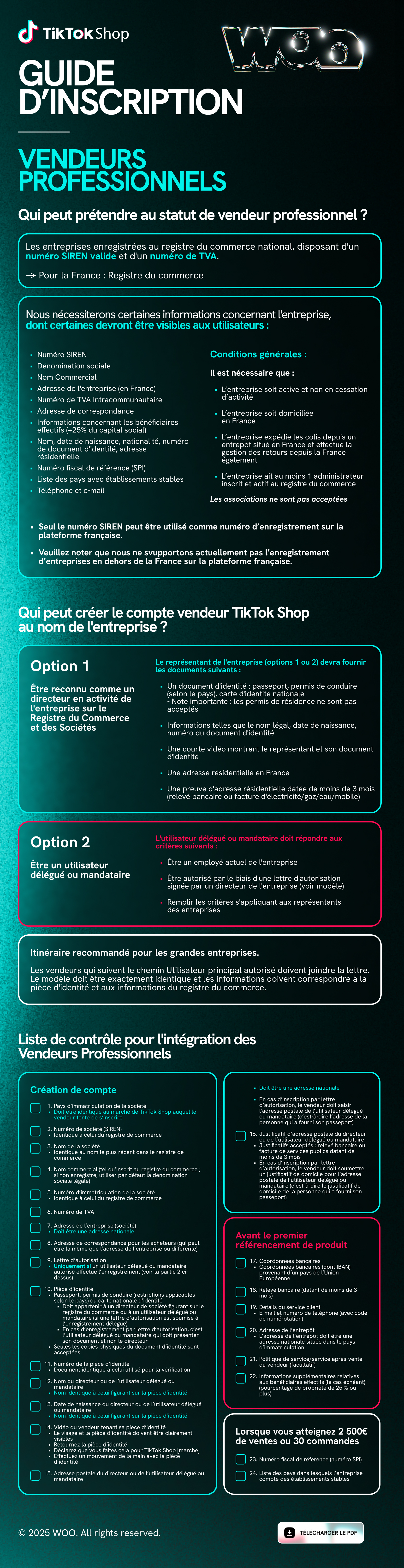Télécharger le guide d'inscription TikTok Shop