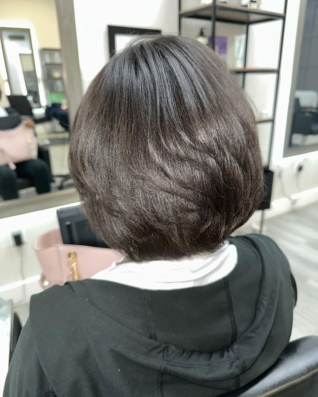 Hair transformation step 4