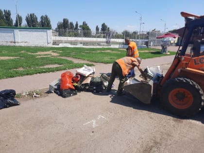 Коммунальные службы города Ейска на посту и в выходные дни