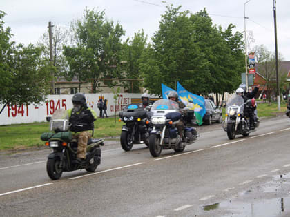 В Тихорецком районе прошёл православный мотопробег