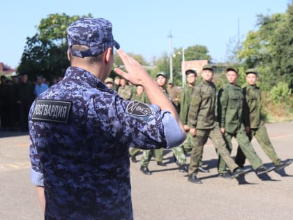 Сотрудники Росгвардии выступили судьями на слете военно-патриотических клубов и объединений Краснодарского края