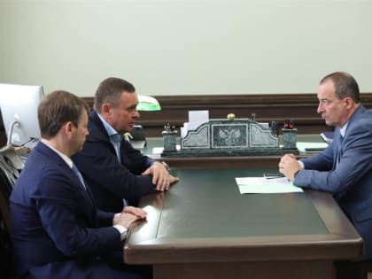 Спикер ЗС Кубани встретился с главой одного из крупнейших строительных холдингов юга РФ