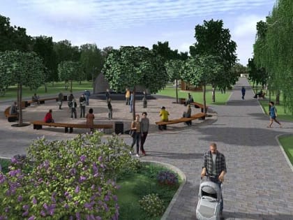 В 2023 году реконструируют парк в поселке Совхозный