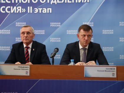 Евгений Наумов избран секретарем Краснодарского местного отделения «Единой России»