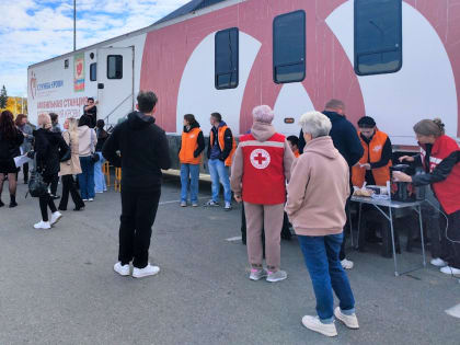 Кроводача в Апшеронске: помощь нуждающимся