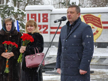 Новые имена белореченцев на торжественно открытой Аллее памяти героев