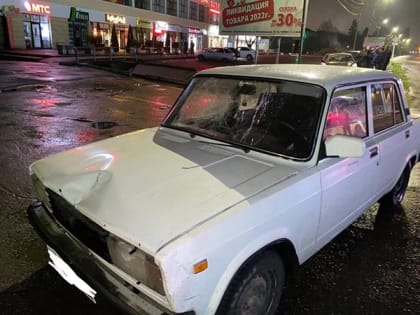 В ДТП пострадал пешеход