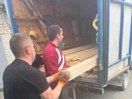 Очередную партию гуманитарного груза на фронт отправили из Крымского района