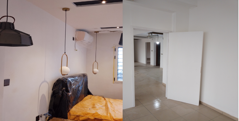 Travaux de rénovation