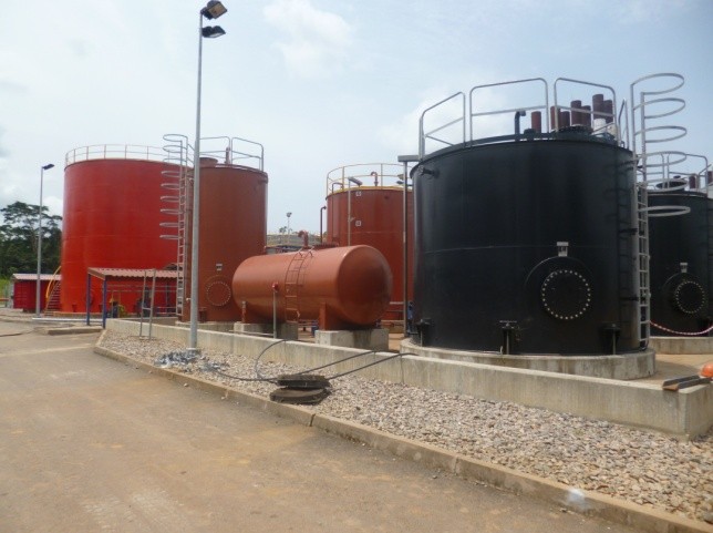 Montage des bacs et cuves