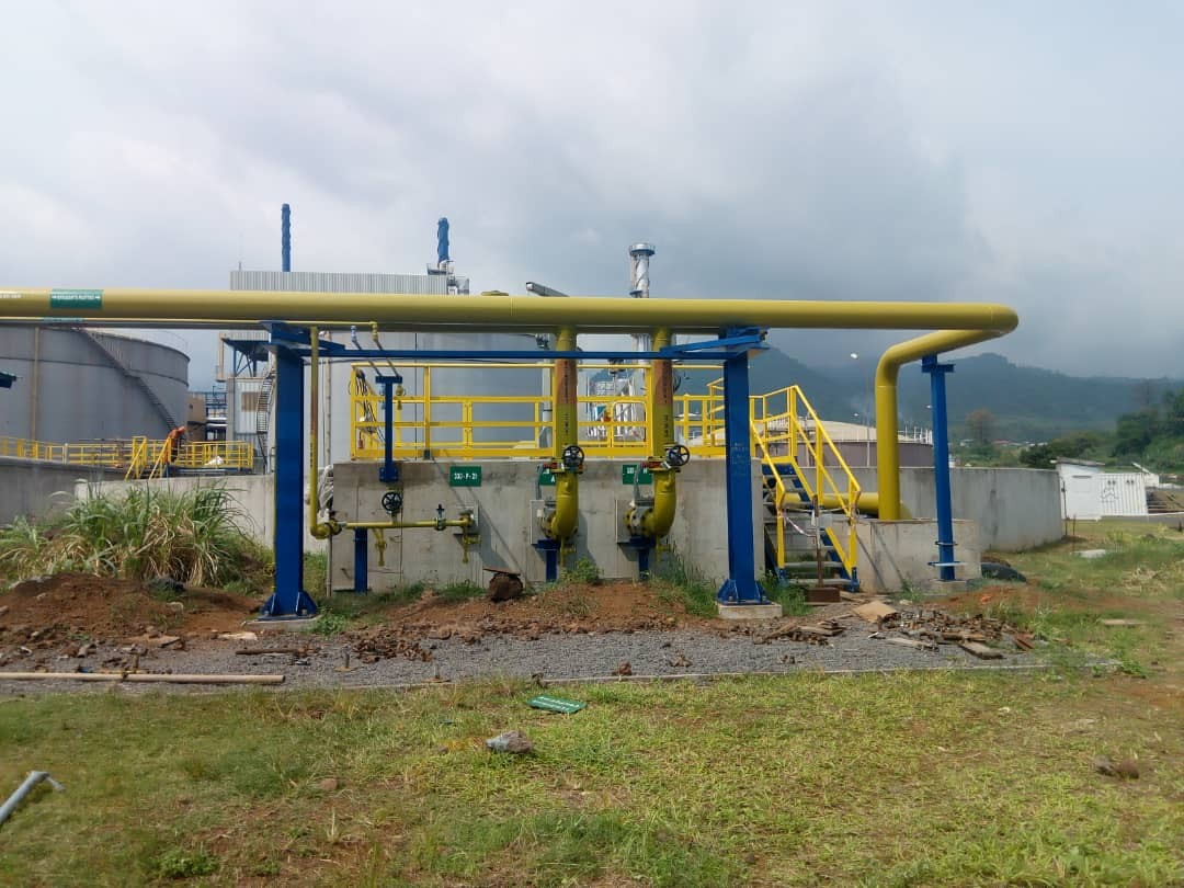 Pose d’une passerelle, structures métalliques et équipements
