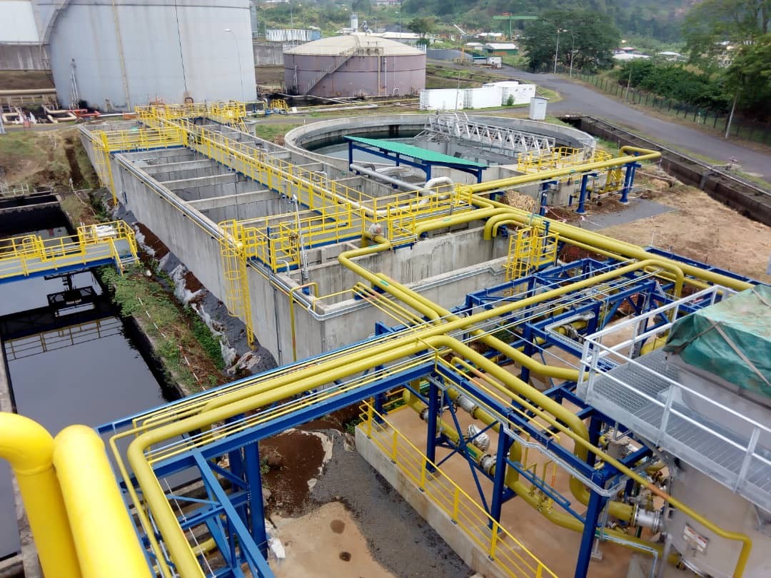 Pose des tuyauteries et équipement  sur site