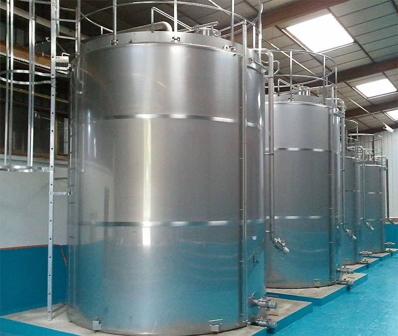 Montage des bacs et cuves