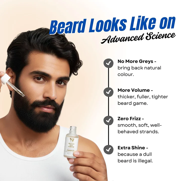 White Wolf Beard Illuminating Serum vanijay6