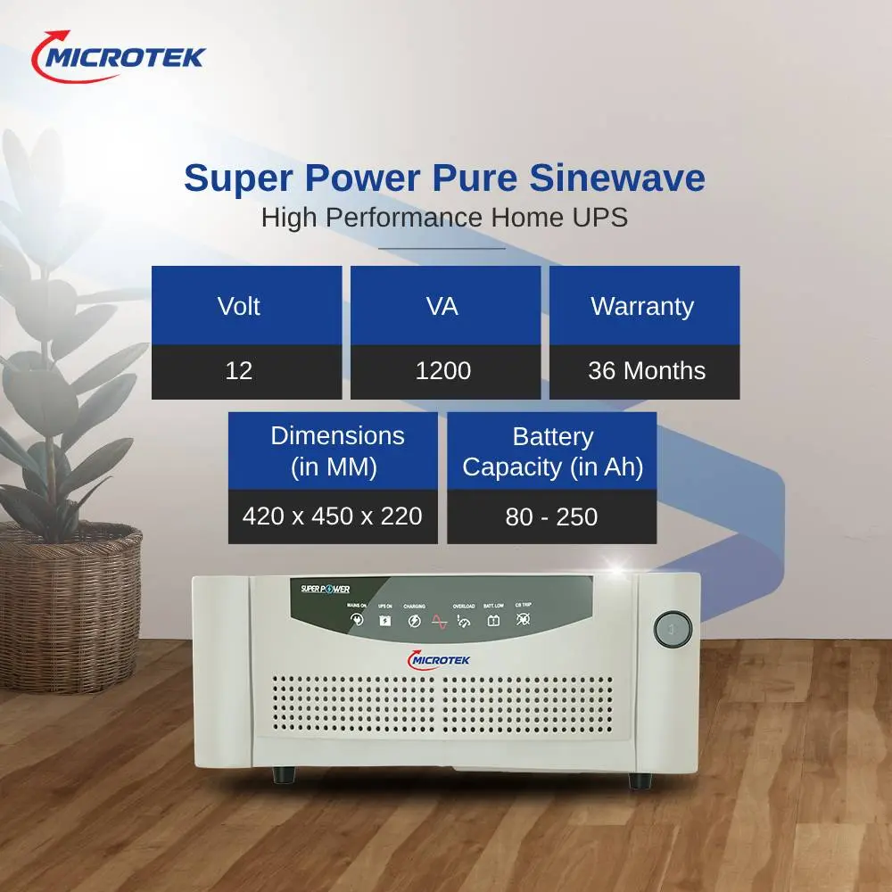 Microtek Super-Power-Pure-1100-12V-SW-Nepal-Vanijay-2