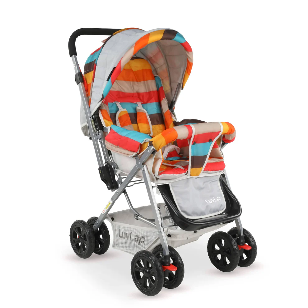 Sunshine Baby Stroller Price in Nepal | 360° Swivel Wheels with Brakes