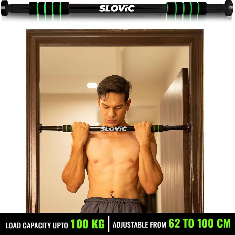 Slovic Adjustable Doorway Pull Up Bar | 62-100cm Adjustable Nepal