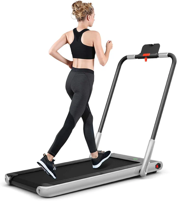 Goplus 2-in-1 Folding Treadmill: 2.25HP Under Desk Walking Pad | Nepal