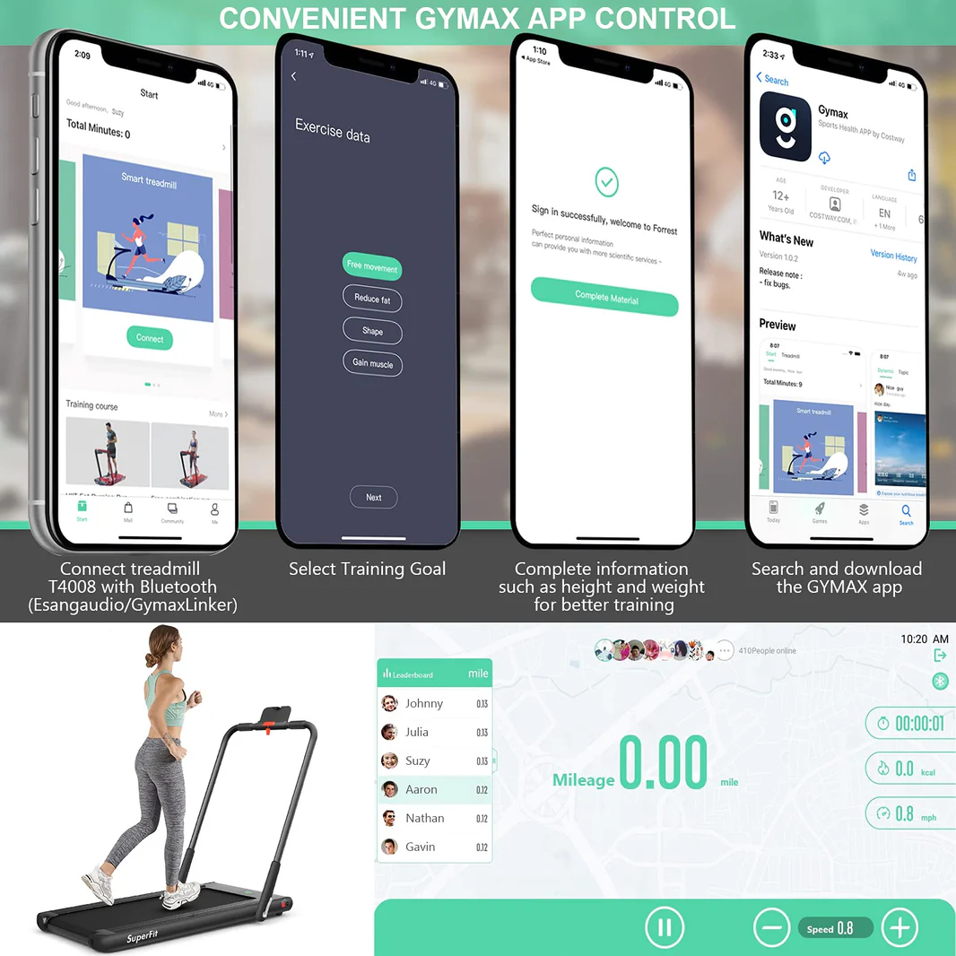goplus 2 in 1 Folding Treadmill-Nepal-Vanijay-4