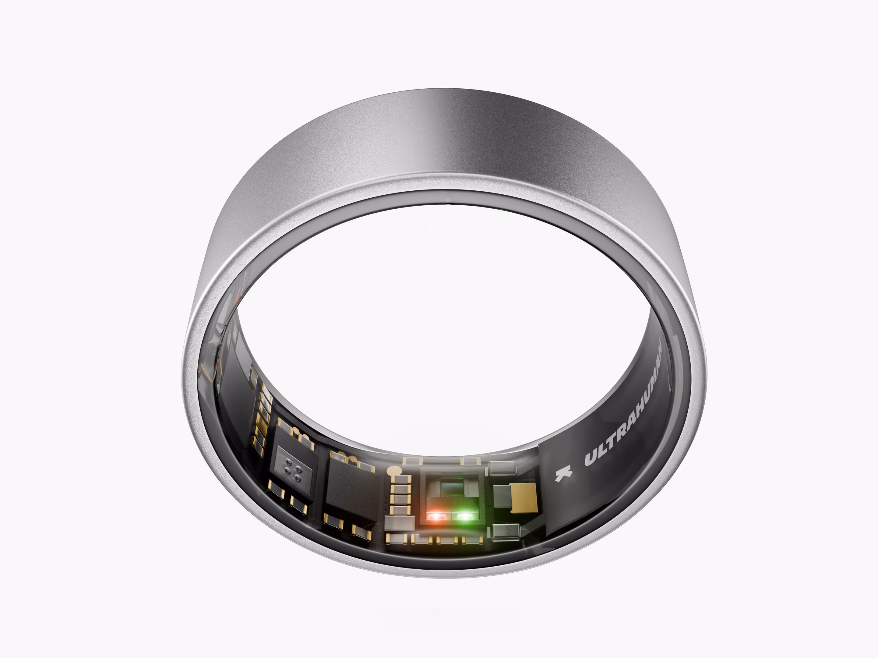 Ultrahuman Ring AIR (Raw Titanium)-Nepal-Vanijay-1